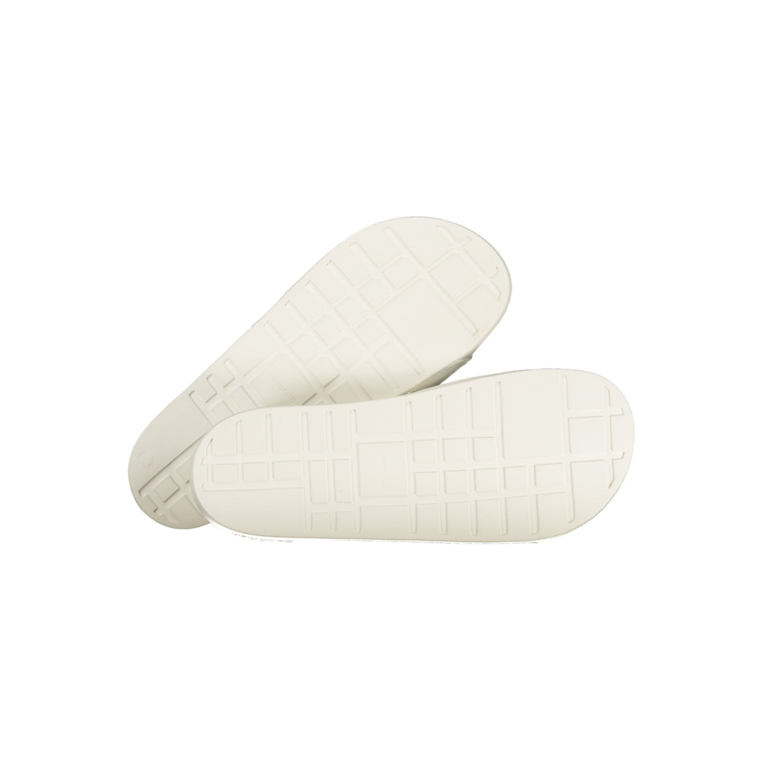 Calvin Klein Ciabatte Uomo Bianche – Monogram Slide