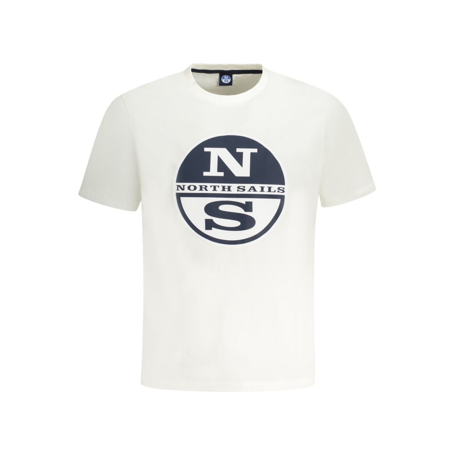 North Sails T-Shirt Uomo Bianca – Maxi Logo Heritage