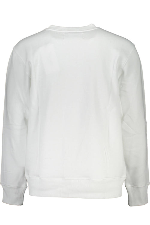 Calvin Klein Felpa Senza Zip Uomo Bianco