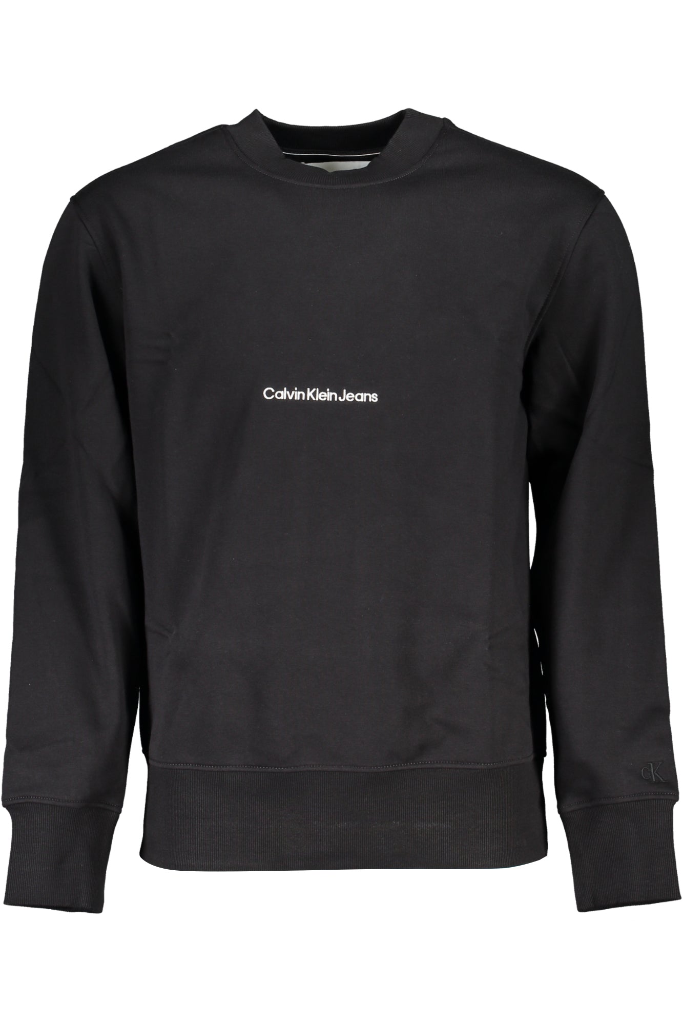 Calvin Klein Felpa Senza Zip Uomo Nero
