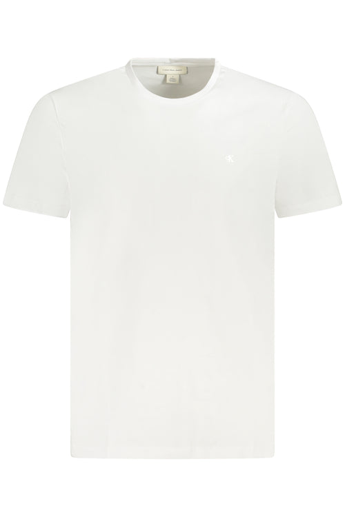 Calvin Klein T-Shirt Maniche Corte Uomo Bianco