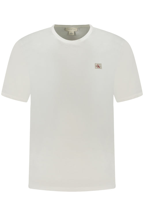 Calvin Klein T-Shirt Maniche Corte Uomo Bianco
