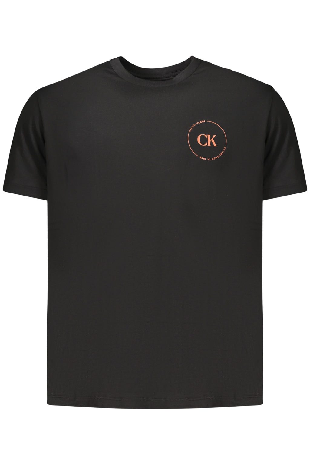 Calvin Klein T-Shirt Maniche Corte Uomo Nero