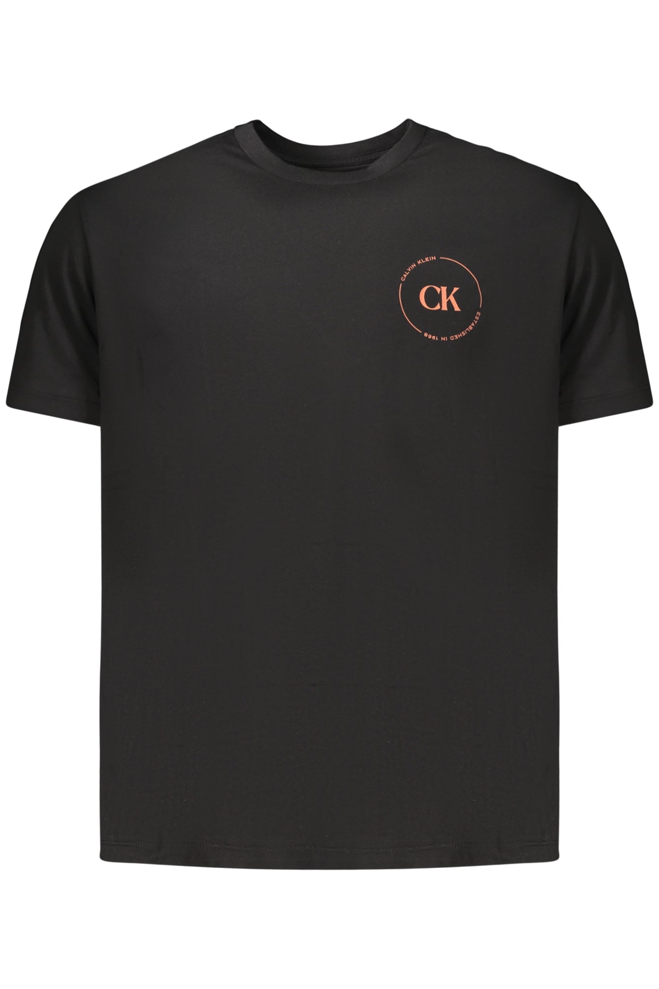 Calvin Klein T-Shirt Maniche Corte Uomo Nero