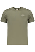 Calvin Klein T-Shirt Maniche Corte Uomo Verde