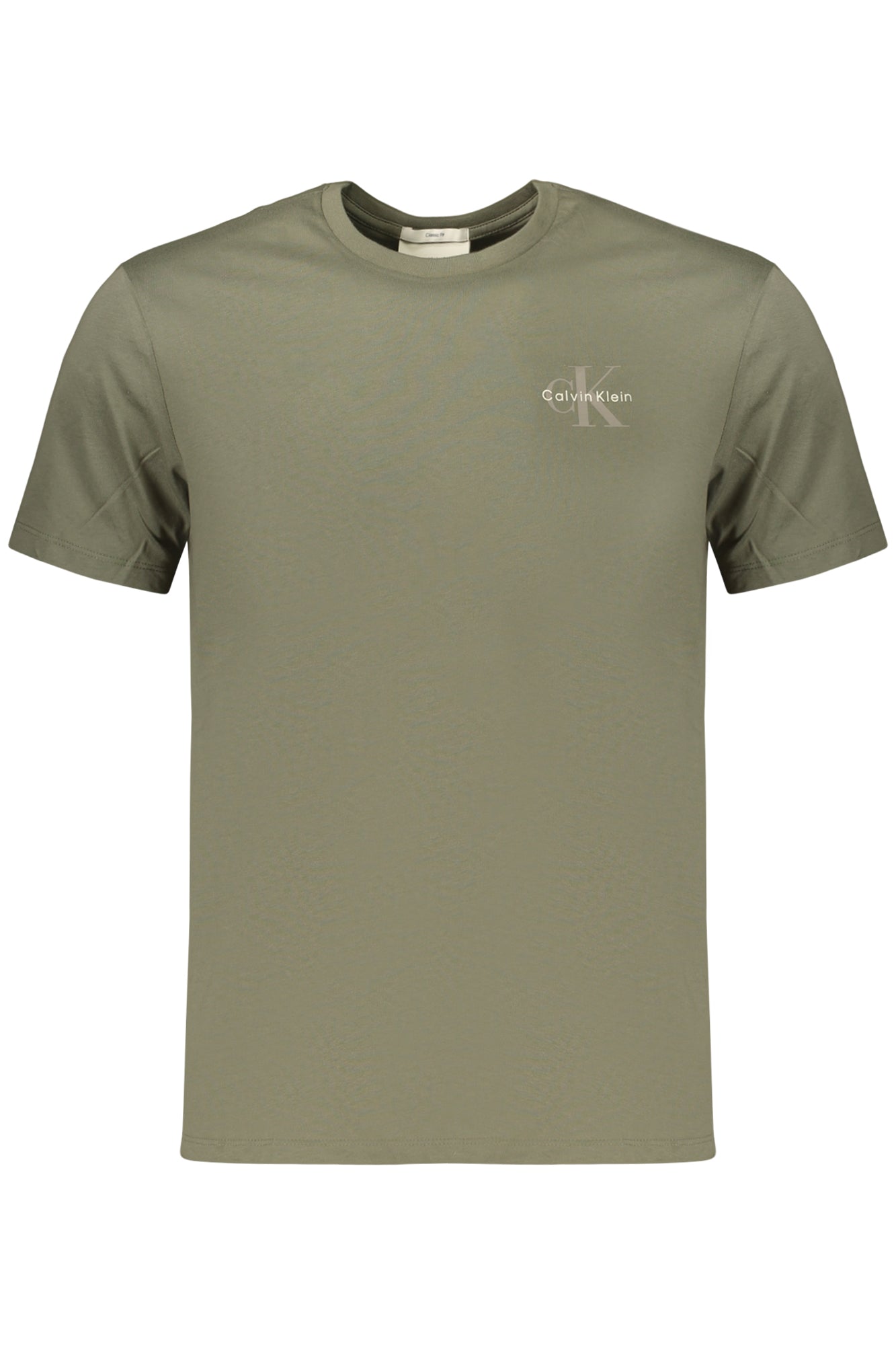 Calvin Klein T-Shirt Maniche Corte Uomo Verde