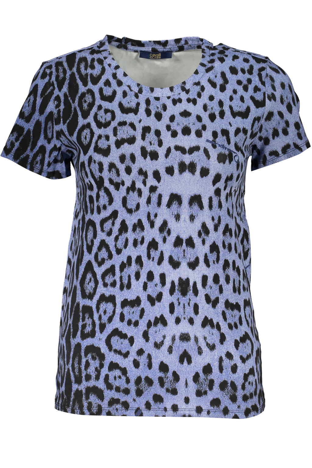 Cavalli Class T-Shirt Maniche Corte Donna Azzurro