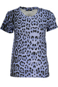 Cavalli Class T-Shirt Maniche Corte Donna Azzurro