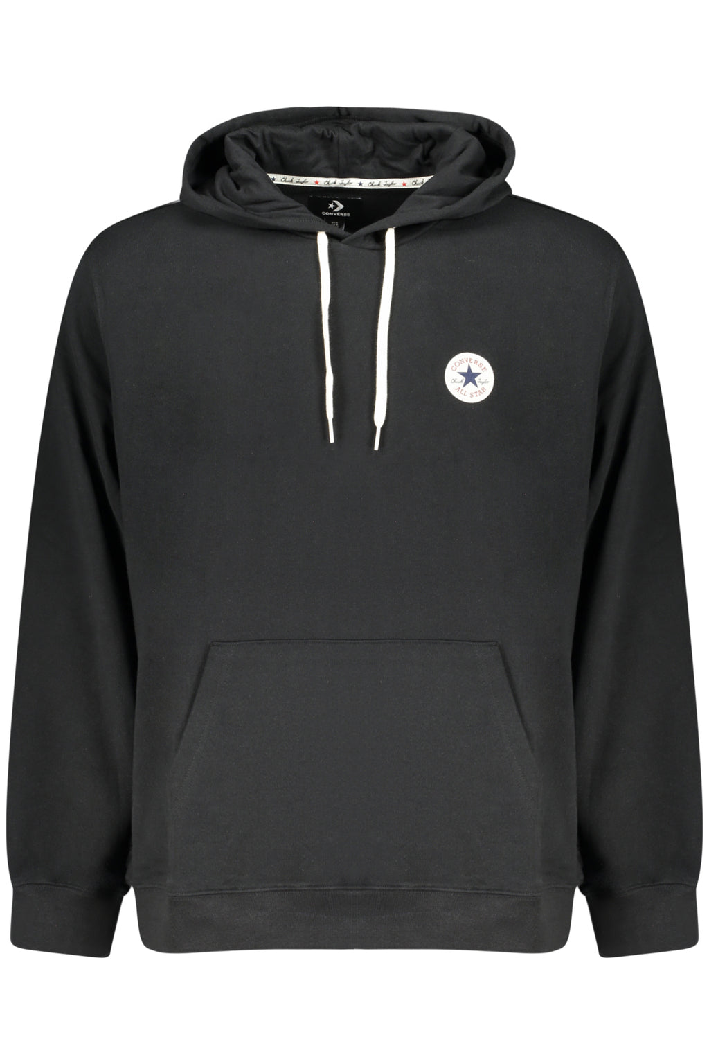 Converse Felpa Senza Zip Uomo Nero