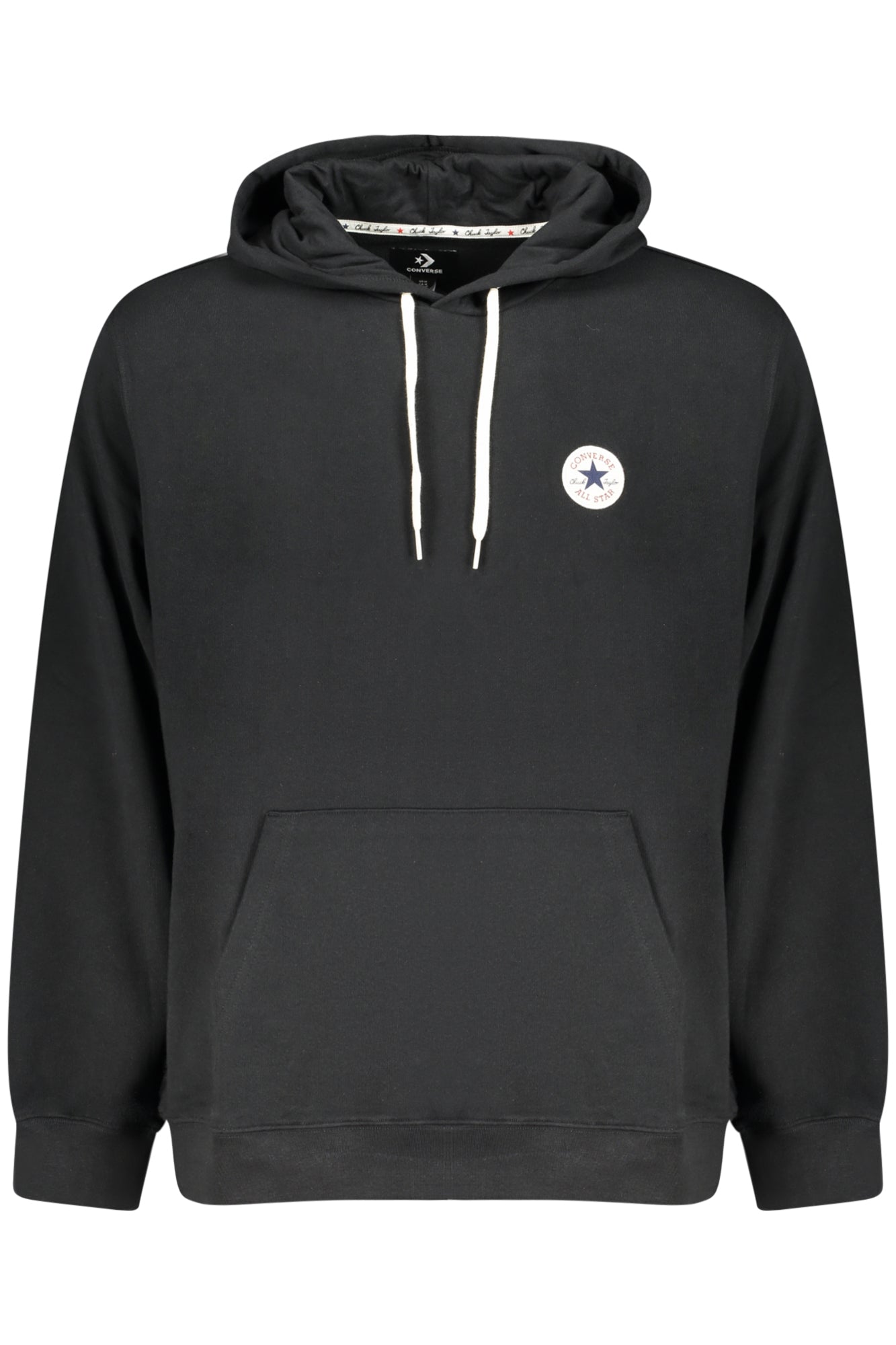 Converse Felpa Senza Zip Uomo Nero