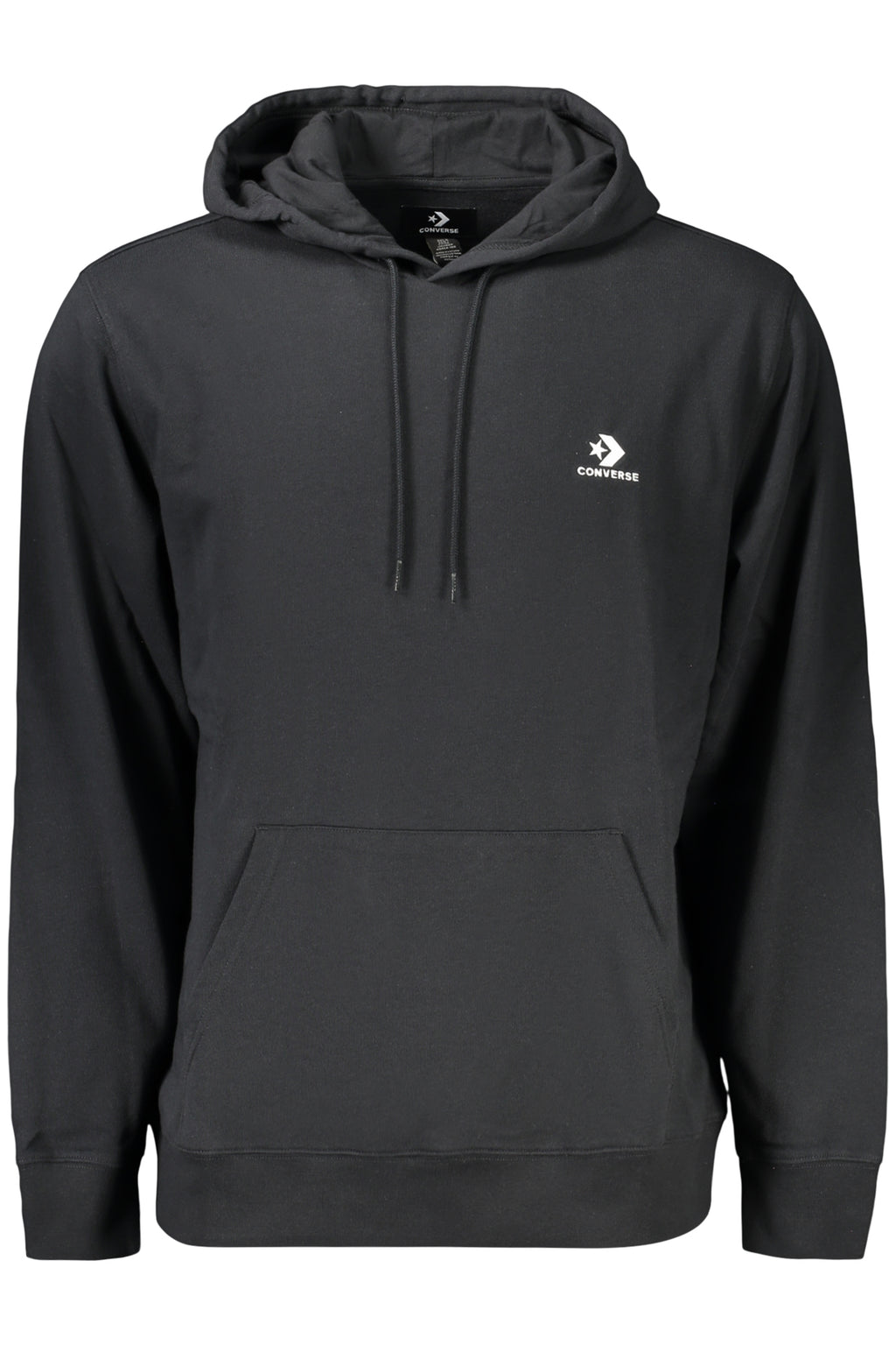 Converse Felpa Senza Zip Uomo Nero