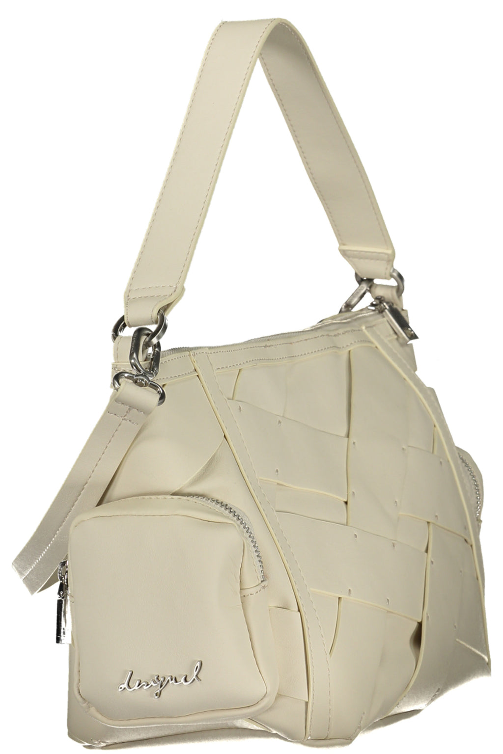 Desigual Borsa Donna Bianco