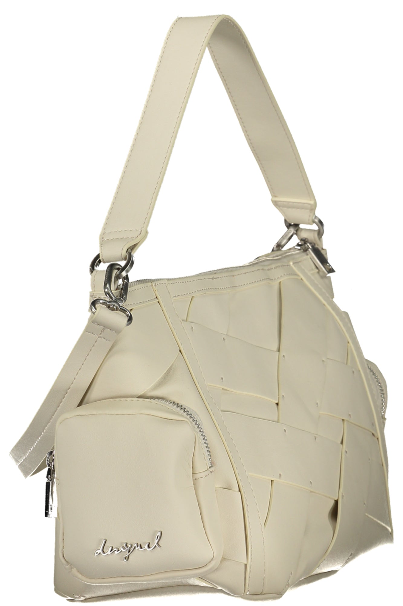 Desigual Borsa Donna Bianco