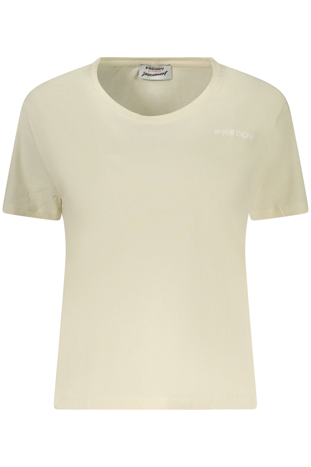 Freddy T-Shirt Maniche Corte Donna Beige
