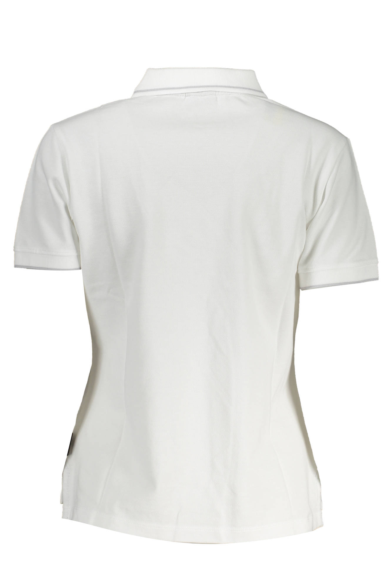 Napapijri Polo Maniche Corte Donna Bianco