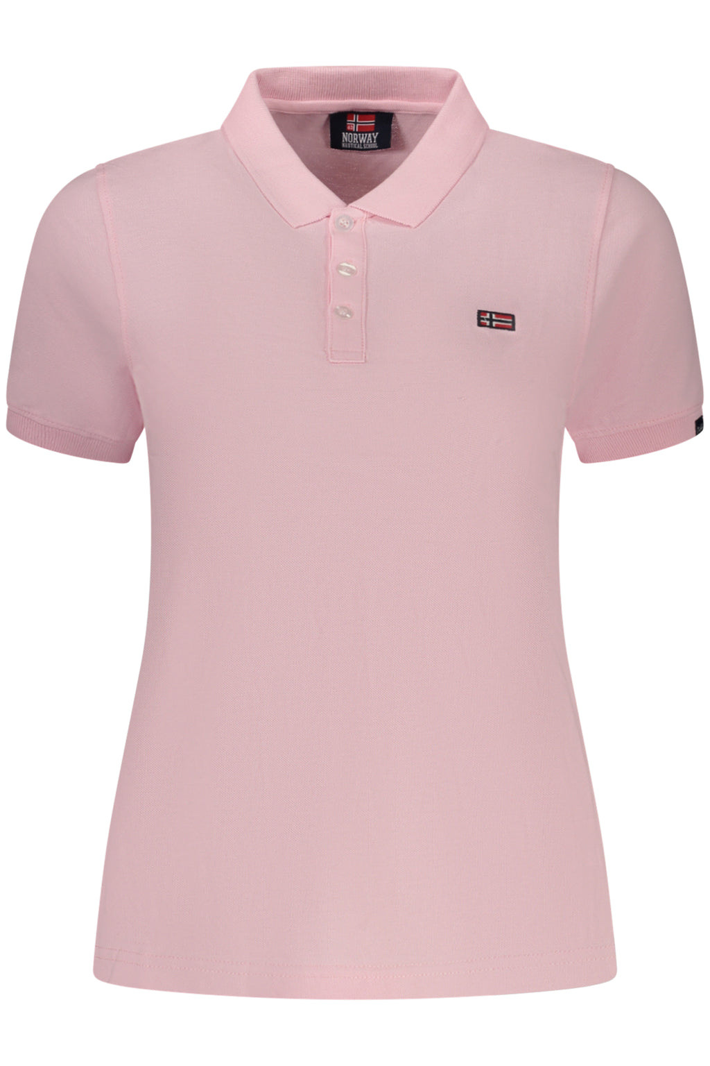 Norway 1963 Polo Maniche Corte Donna Rosa