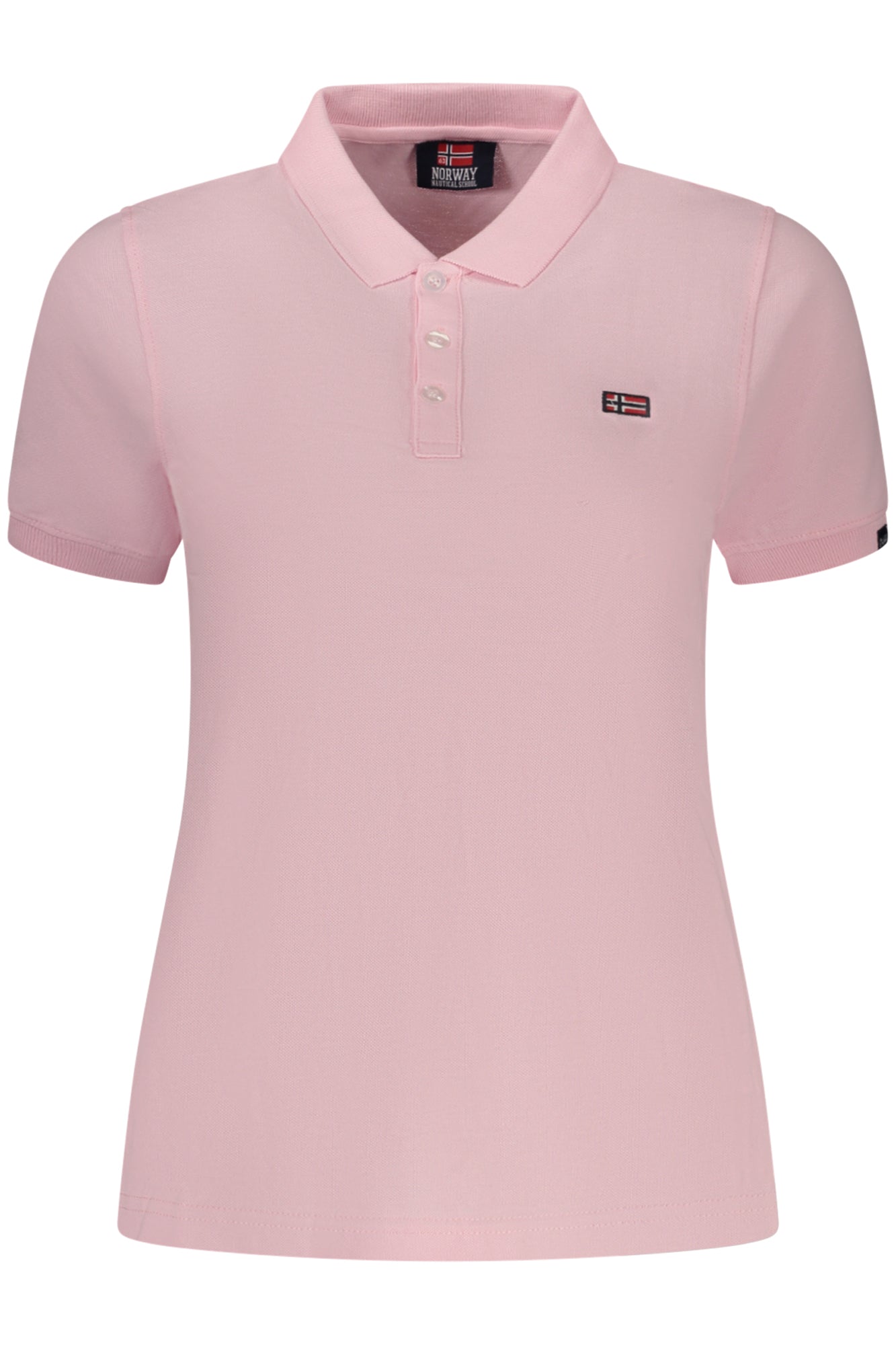 Norway 1963 Polo Maniche Corte Donna Rosa
