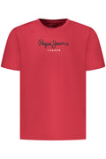 Pepe Jeans T-Shirt Maniche Corte Uomo Rosso