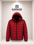 Piumino Vintage Chiese Piumini Rosso – Giacca Uomo Taglia XL