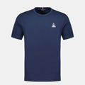 T-Shirt Le Coq Sportif Blu Navy – Essential Logo Tee Uomo